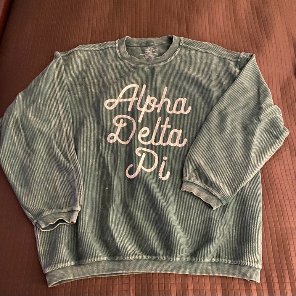 Corded crew ADPI crewneck sweatshirt!!